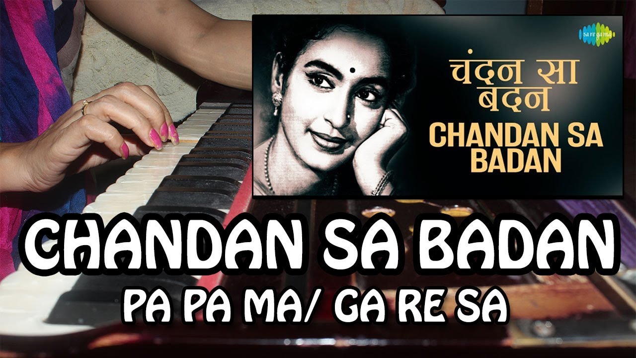 Chandan Sa Badan - Harmonium Tutorial & Notation by Rashmi Bhardwaj