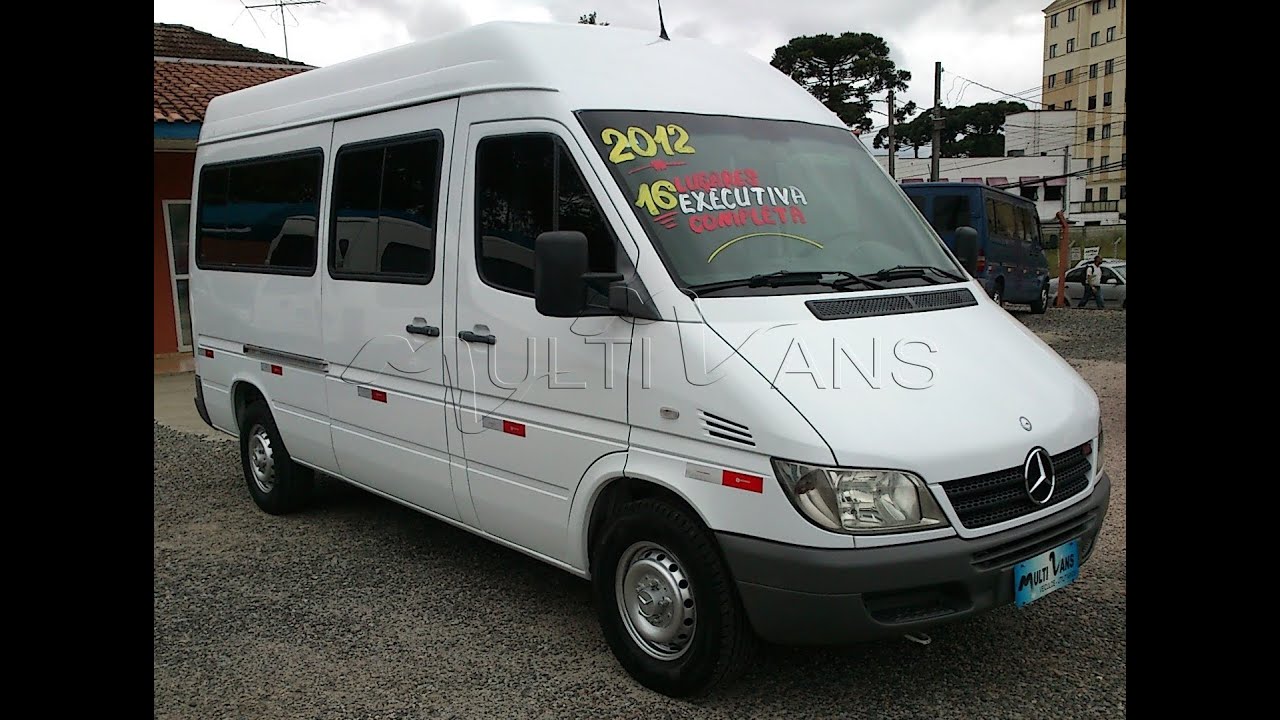 Mercedes Sprinter Executiva 2012 - VANS ZERO KM, USADAS E SEMINOVAS - MULTIVANS