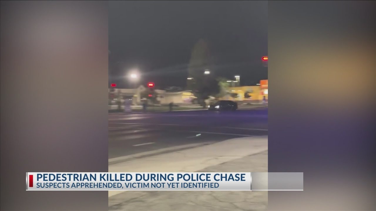 Bystander killed during police chase in Bakersfield