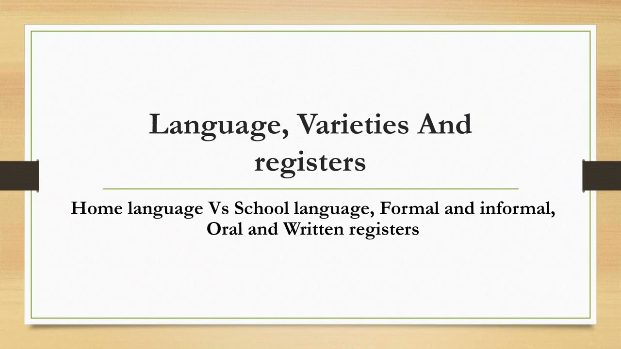 lec-3| b.ed 1st sem|  language across curriculum| language , varieties and registers