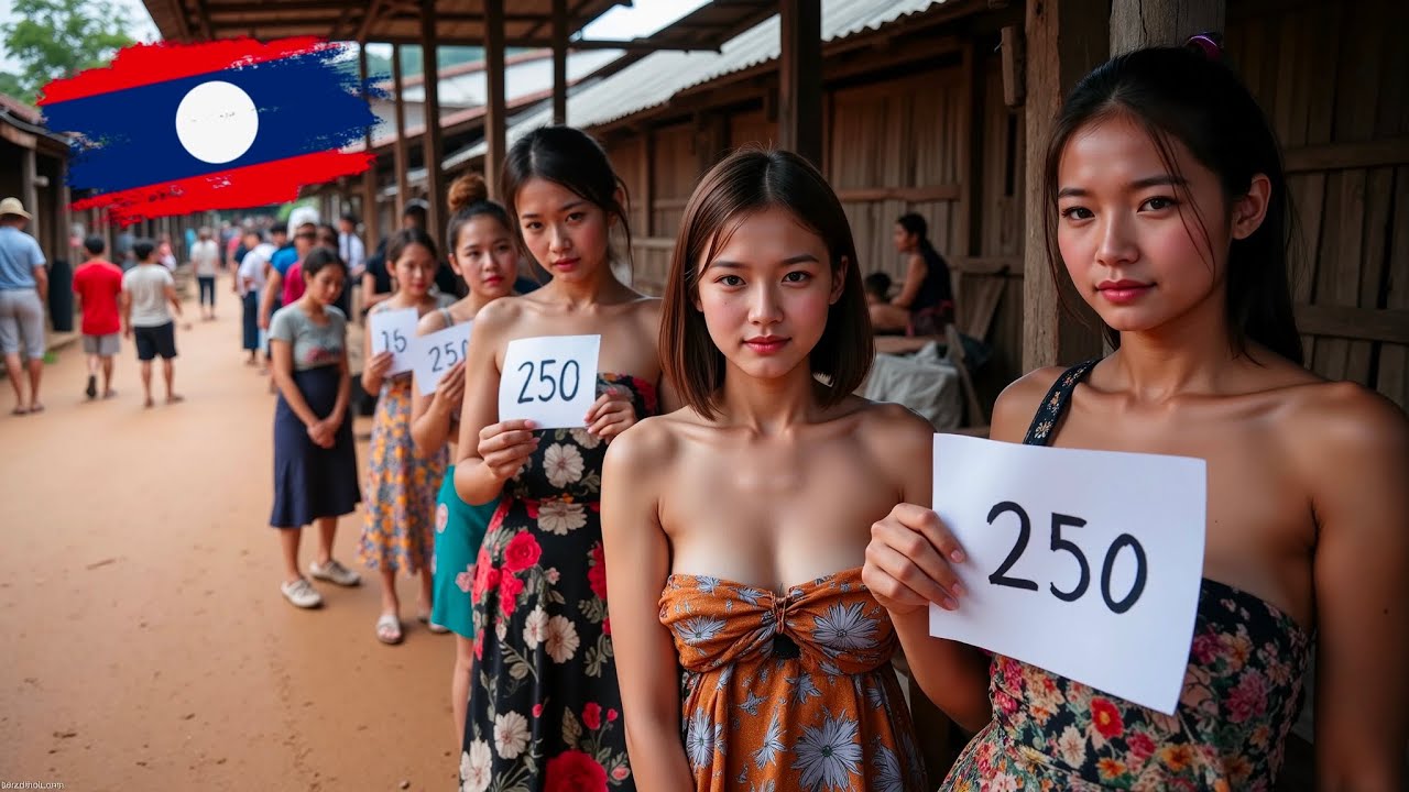 นี่คือเมียให้เช่าในชนบทลาว..ใครสนใจรีบไปเลย!