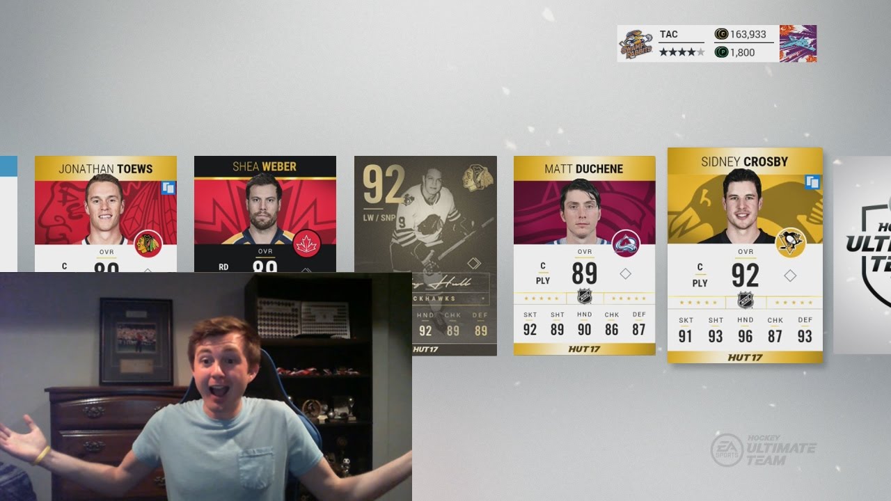 NHL 17 HUT - THE GREATEST 1 MILLION COIN PACK OPENING OF ALL TIME!