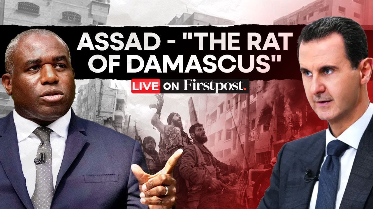 Syria Crisis LIVE: UK's Foreign Secretary Lammy Calls Assad's Fall 