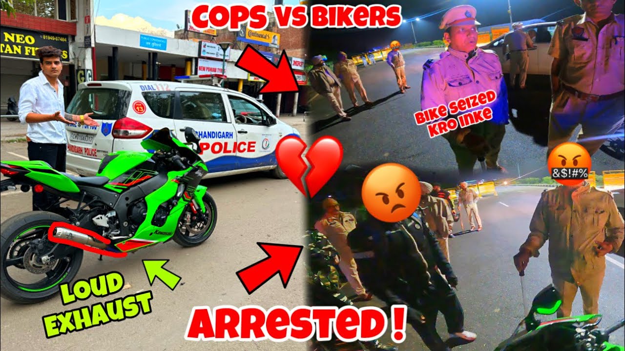 Uk Ride pe Police walo ne pakad lia 😭 || zx10r With Loud exhaust 🤬 || @Motovlogger Jannu stuntz
