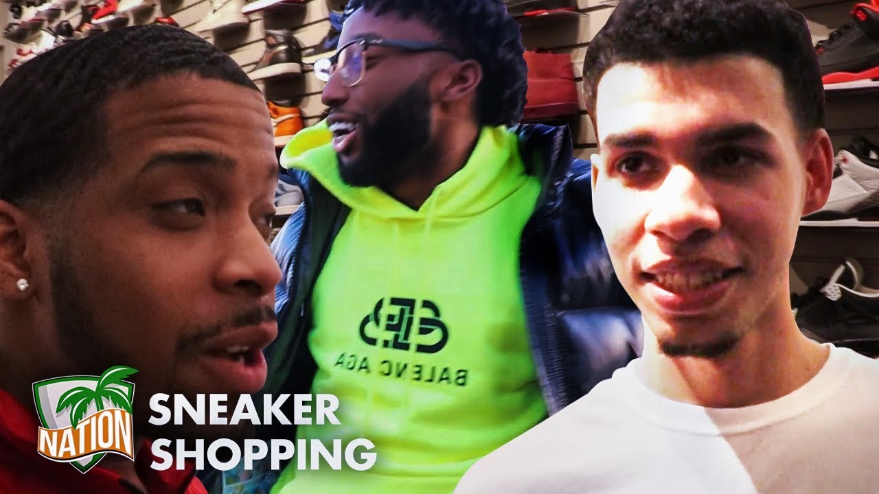 Huh Nation Goes Sneaker Shopping! (Ft GeeSice, Juuu, Smurph, & More)