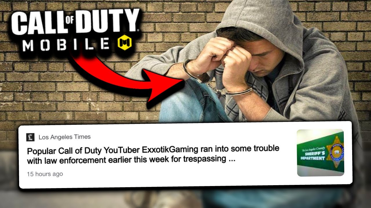 I Almost Got ARRESTED... (Call of Duty Mobile Gameplay)