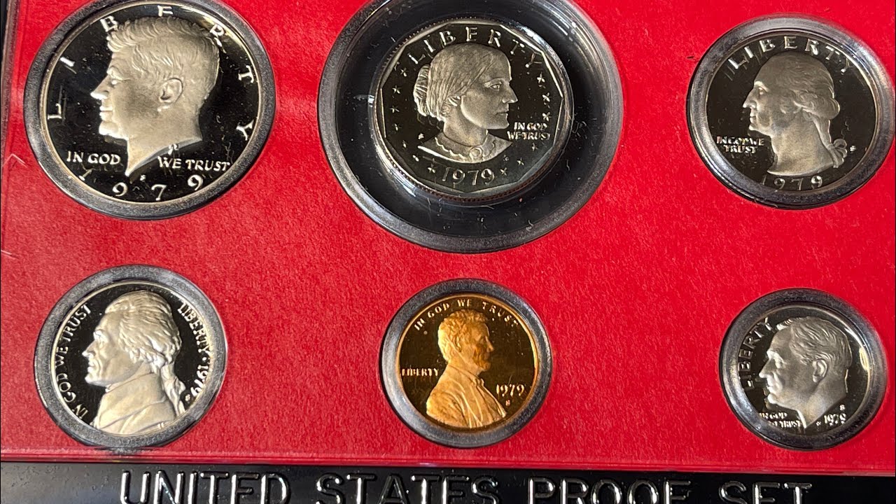 1979 U.S. Mint Proof Set - Type 1 & Type 2