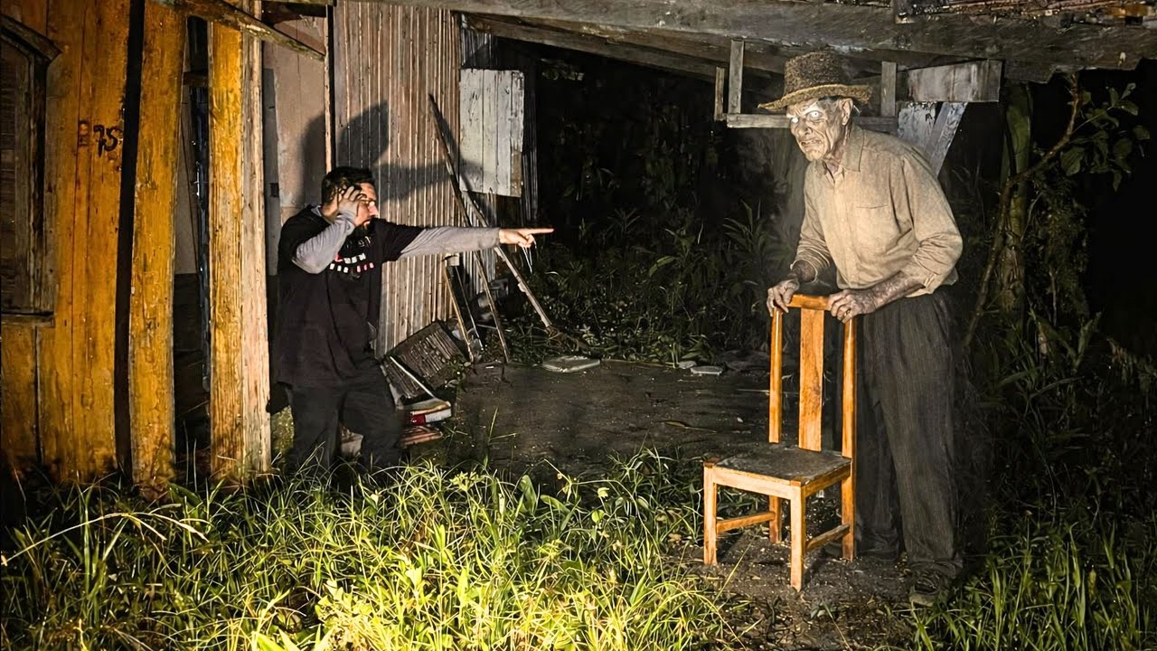 FANTASMA DO IDOSO SE MANIFESTA E FAZ CADEIRA FLUTUAR NA FRENTE DA CÂMERA!