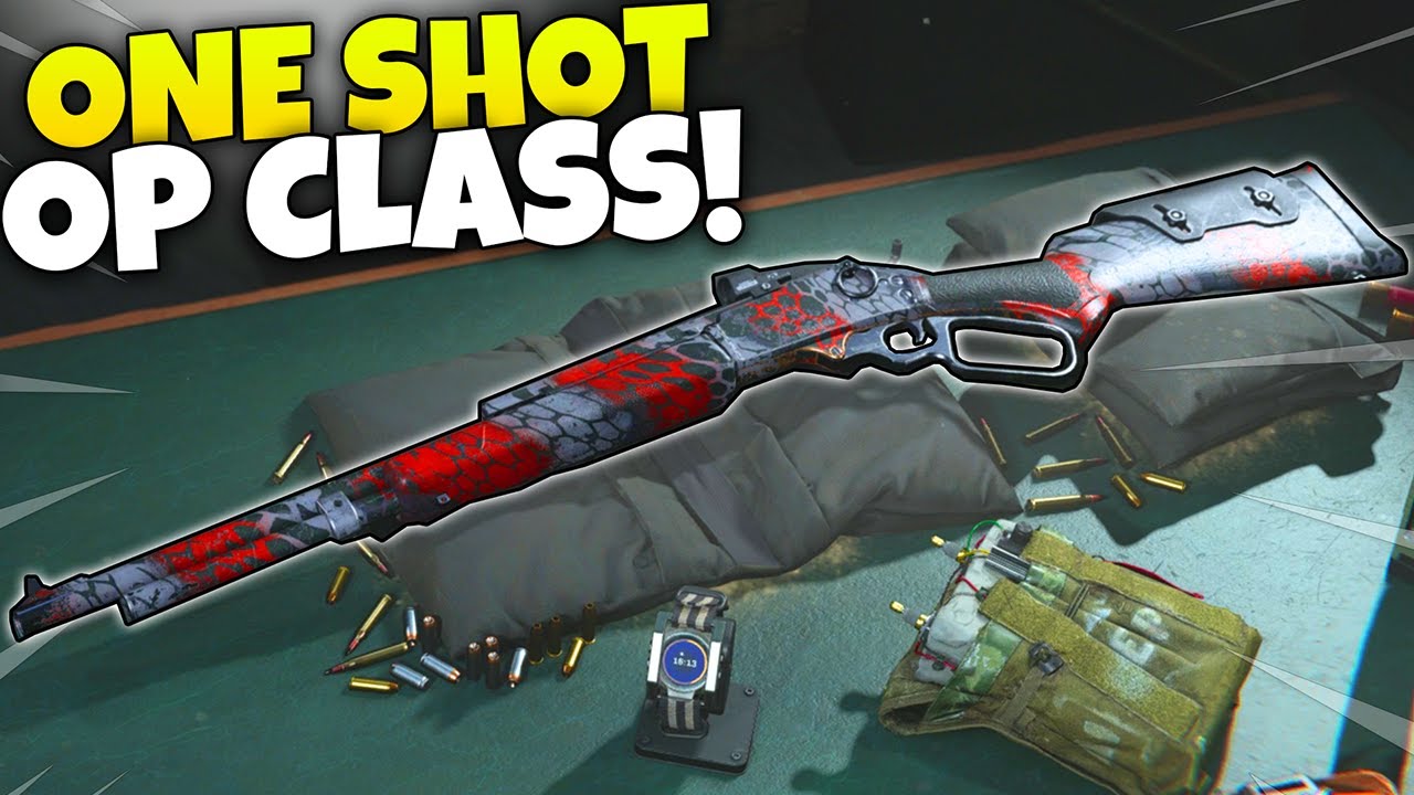 THE MOST OVERPOWERED GUN IN MODERN WARFARE.. (BEST CLASS) COD MW Gameplay