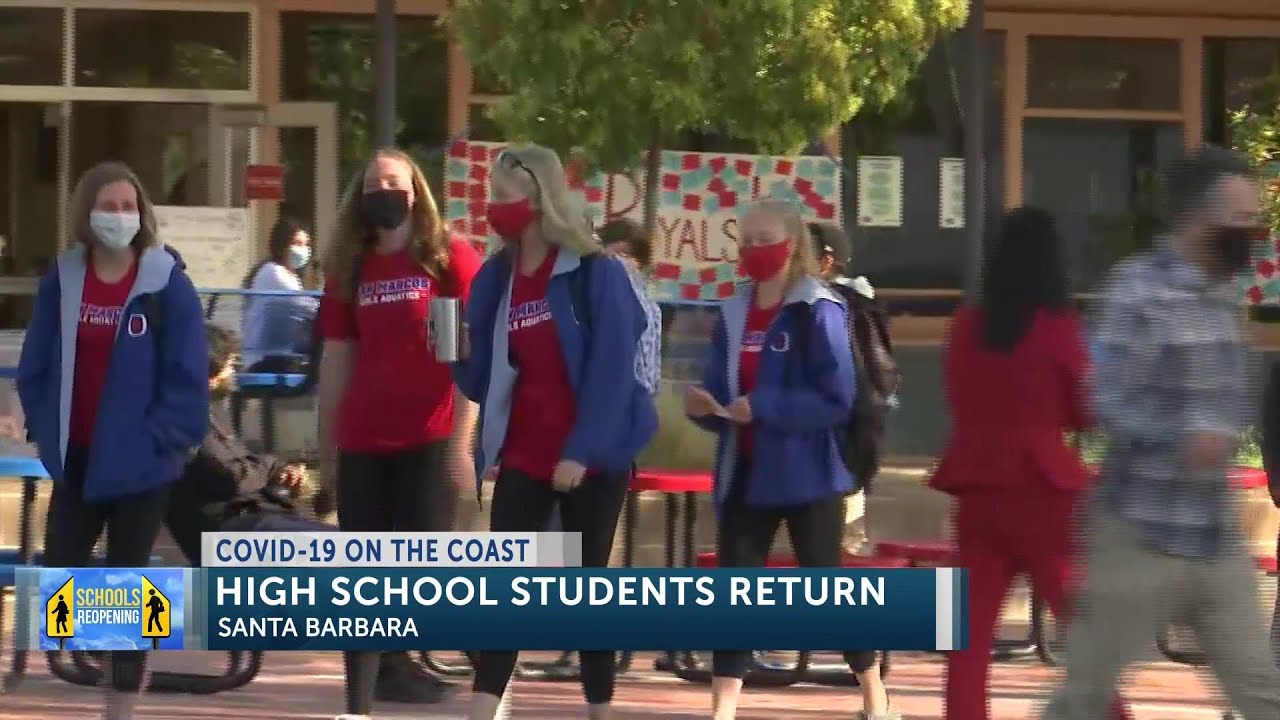 Students return to Santa Barbara high schools, middle schools