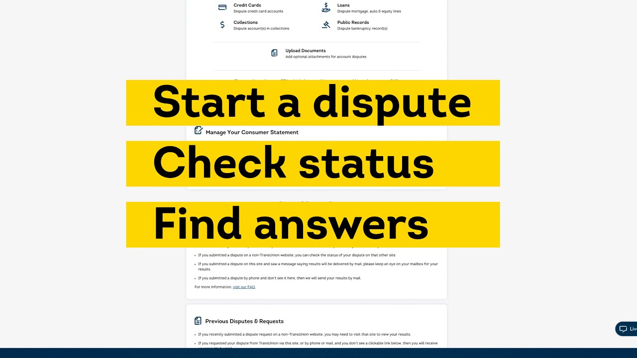 How to Dispute with TransUnion