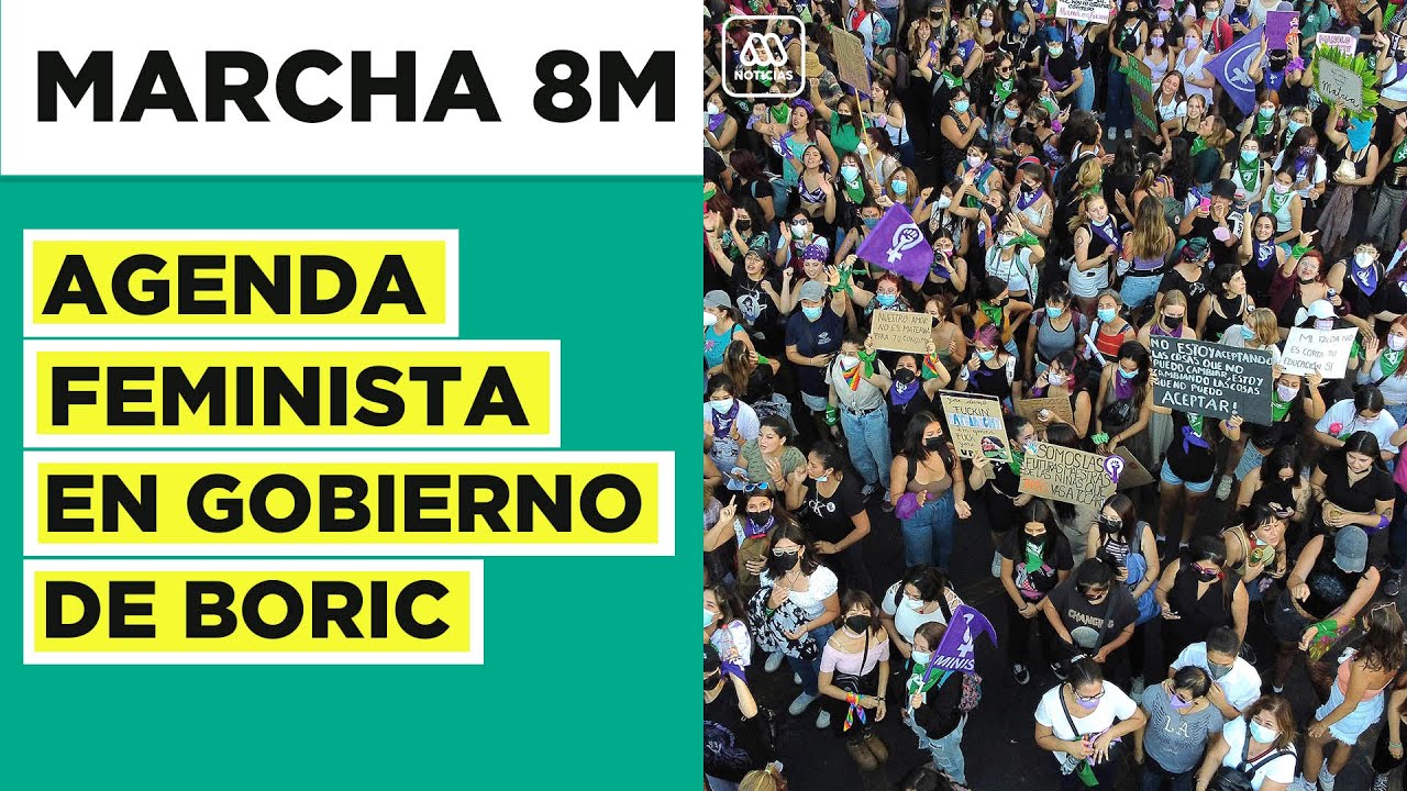 Marcha 8M: &iquest;Cu&aacute;les ser&aacute;n los desaf&iacute;os de la agenda feminista en el gobierno Gabriel Boric?