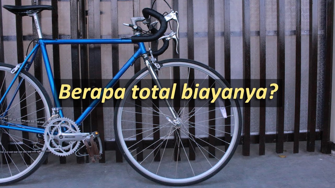 Biaya ngebangun Sepeda Balap yang gak terlalu Jadul (vintage road bike)