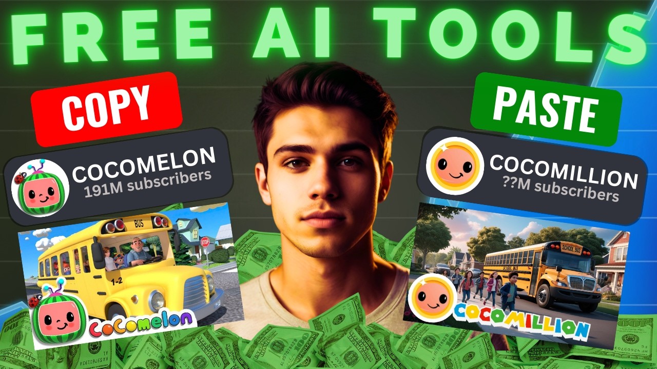 I Cloned a $8 MILLION DOLLAR YouTube Channel Using AI Free! (You Won't Believe this)