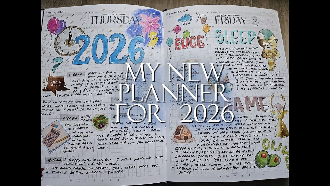 My new Planner for 2026
