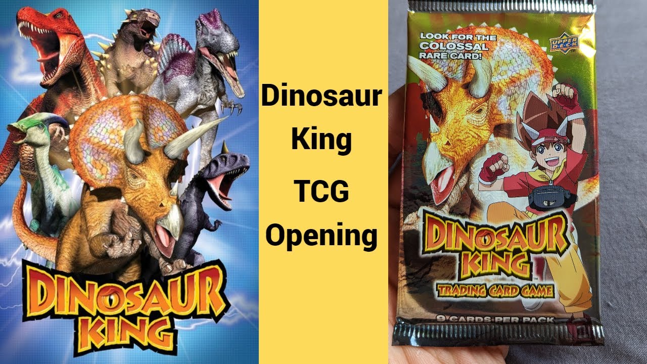 What Is The Dinosaur King TCG? Information and Booster Pack Opening