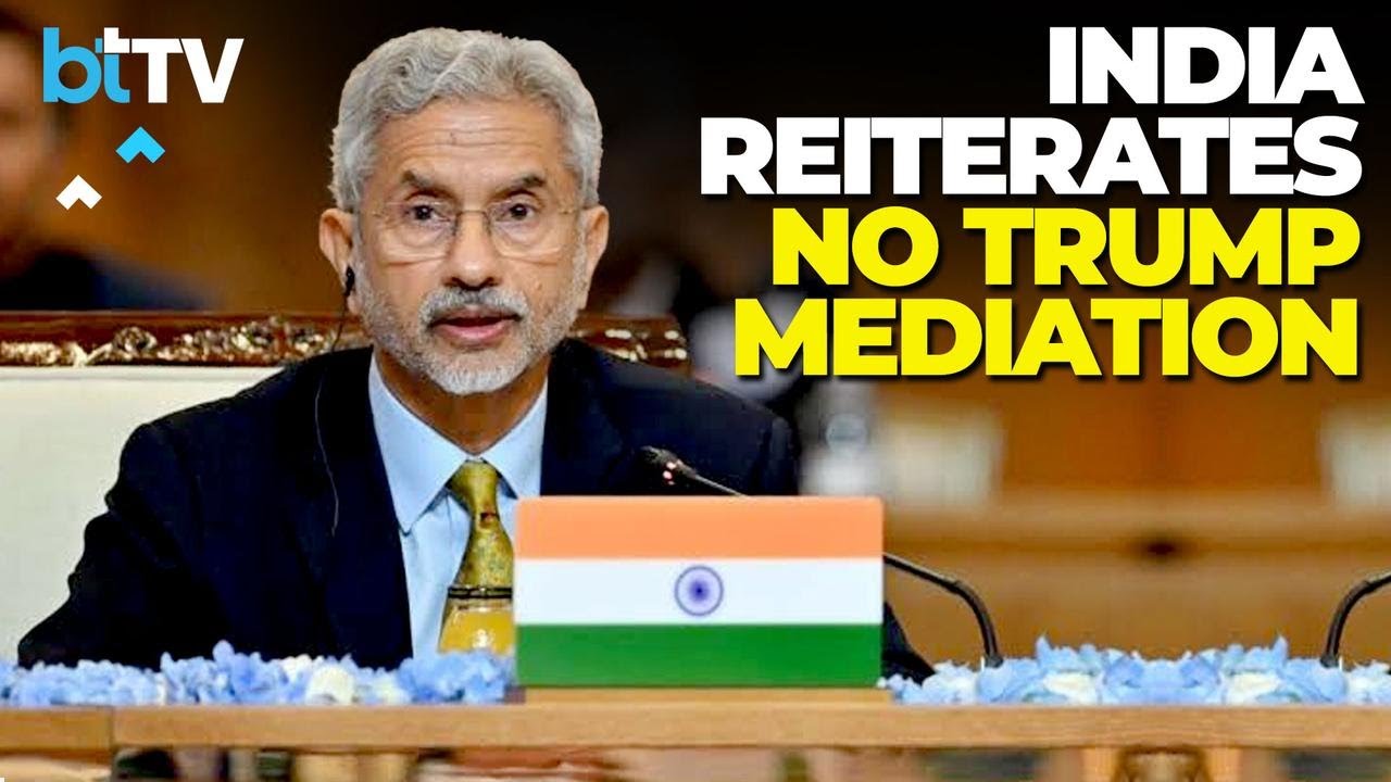 S Jaishankar: India-Pak Ceasefire Was Directly Negotiated