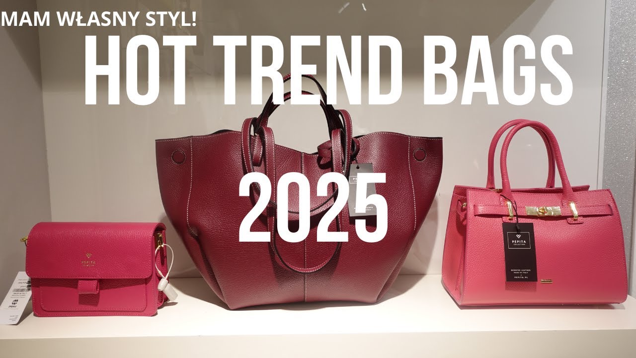 GDZIE KUPIĆ NAJMODNIEJSZE FASONY TOREBEK W SEZONIE 2025 .? 👛👜👜