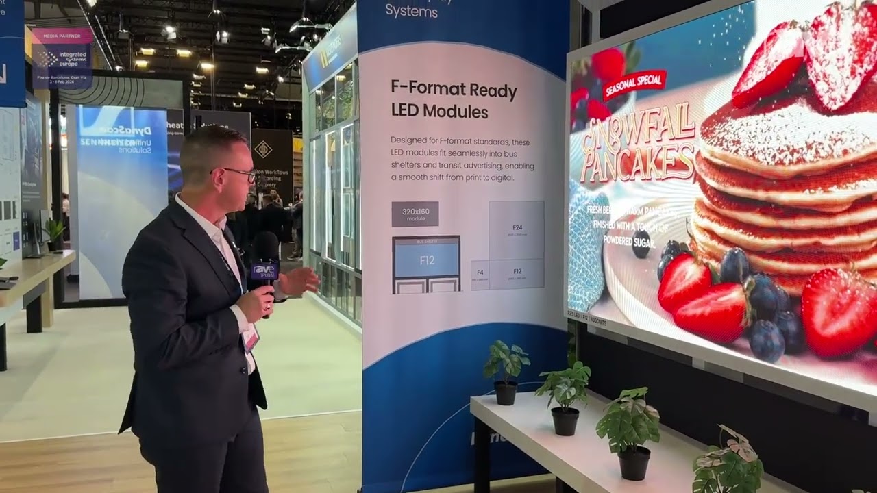 ISE 2026: DynaScan Shows Off High-Brightness LED Displays for Storefronts