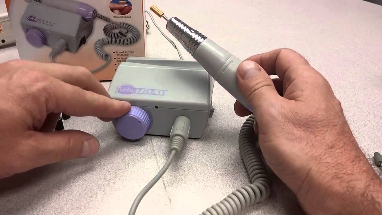 Электрическая дрель для ногтей Medicool Turbo File II