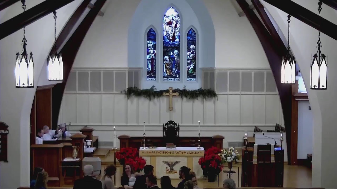 Holy Eucharist with Baptism at 10am on Sunday, January 11th, 2026 - The Baptism of our Lord