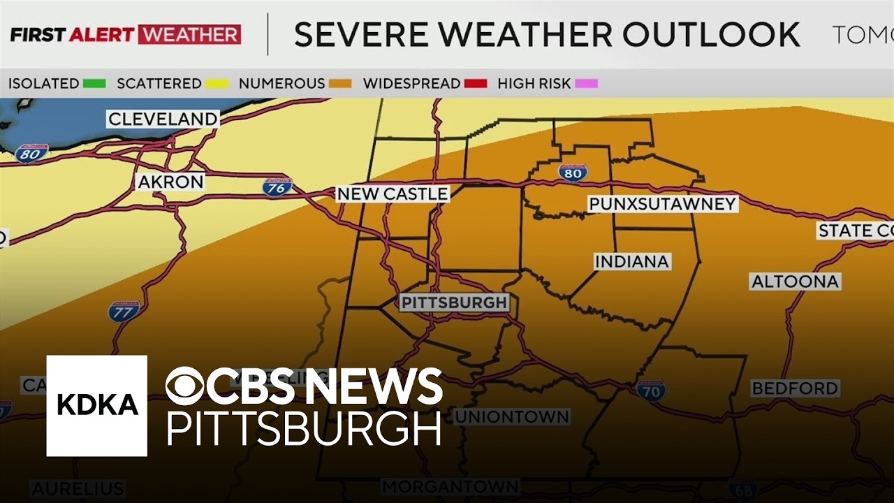 KDKA-TV Afternoon Forecast (7/20)