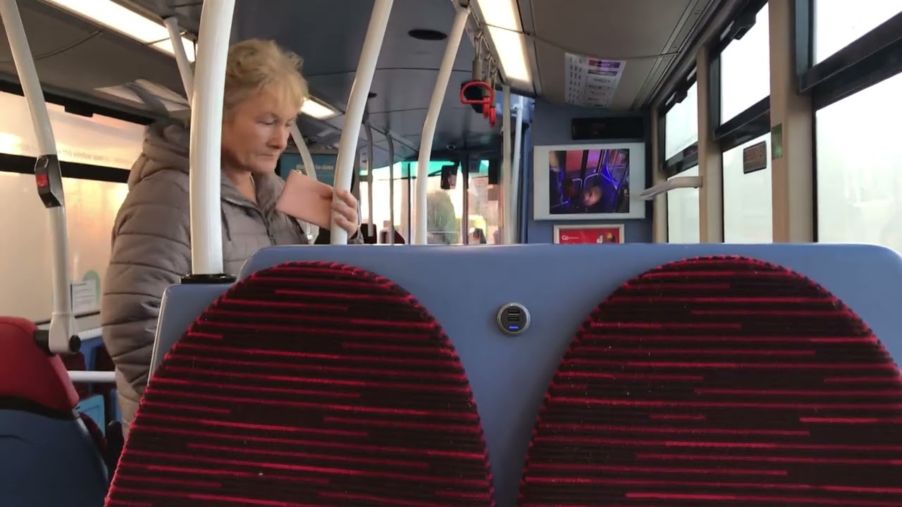 Rare Diesel Conversion: GNE Volvo B5LH D5F/ZF Wrightbus Eclipse Gemini 2 NK62 CLZ (6064)