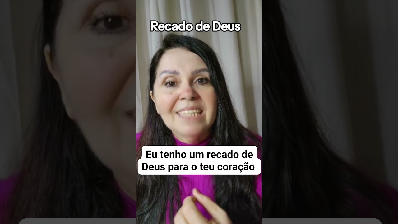 EU TENHO UM RECADO DE DEUS PARA O TEU CORAÇÃO 📢❤️🚨