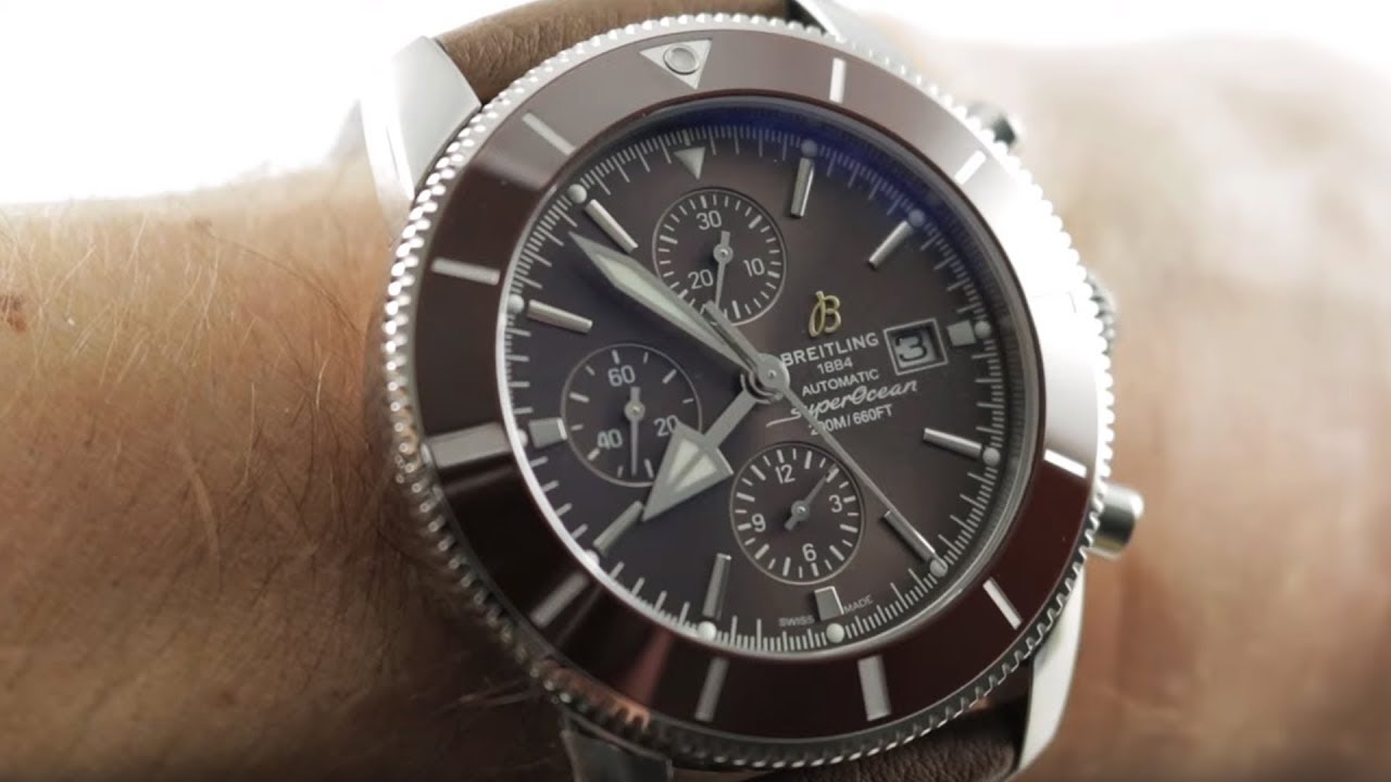 Breitling Superocean Heritage II Chronograph A1331233/Q616 Dive Watch Review