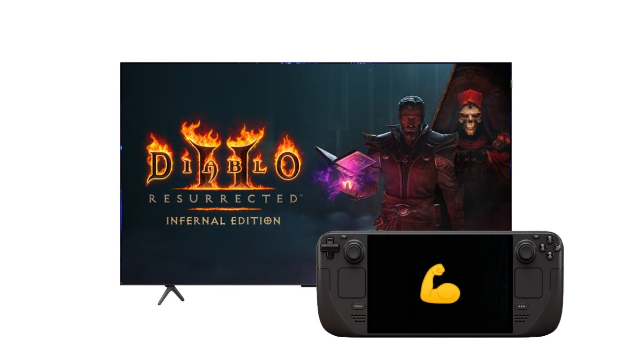 Steam Deck OLED 4K Test – Diablo II Resurrected | Lossless Scaling x2