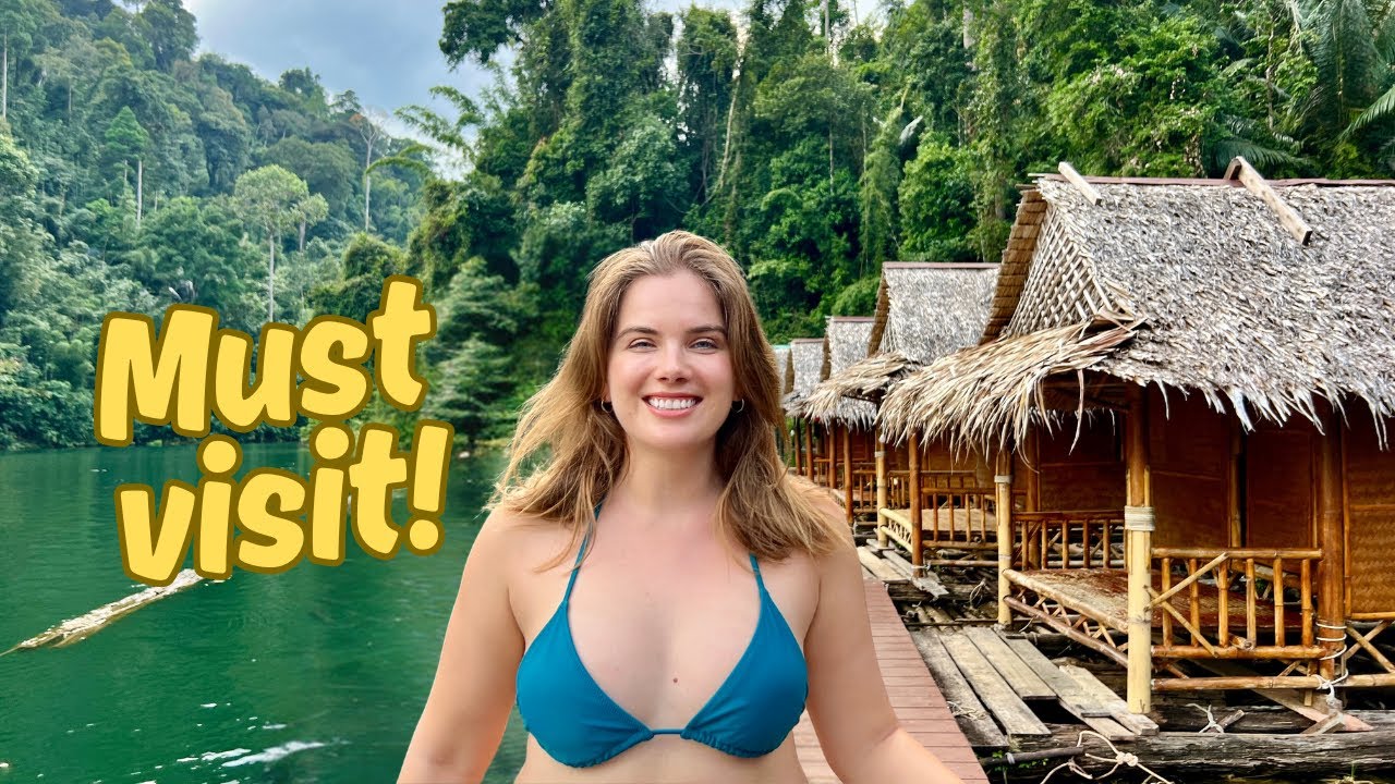 THE MOST BEAUTIFUL NATIONAL PARK IN THAILAND | Khao Sok Jungle Adventure