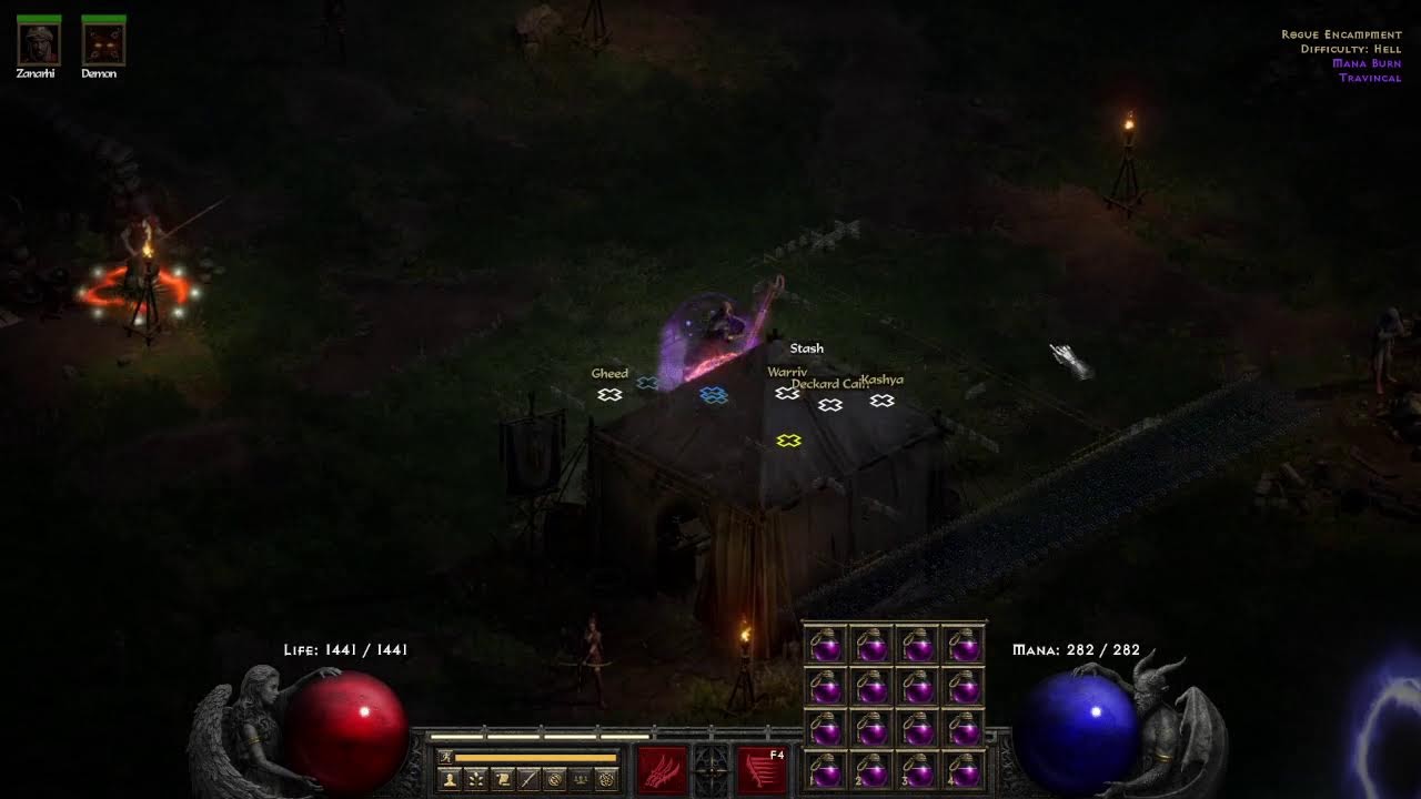 Diablo 2 Reign of the Warlock - Hunting for HRs