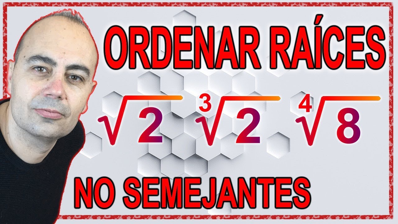 RAÍCES y RADICALES ⚡ Cómo ordenarlos fácilmente