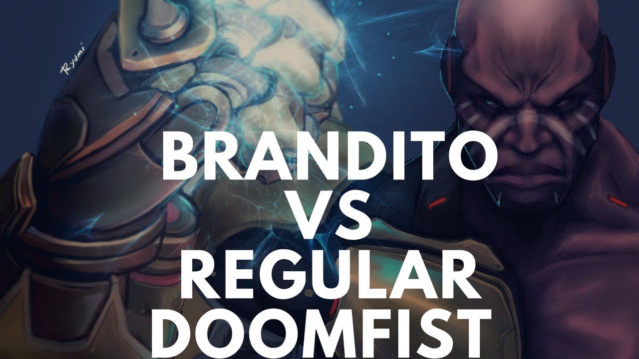 Overwatch Rank 1 Doomfist Pro Brandito Against Regular Doomfist Player