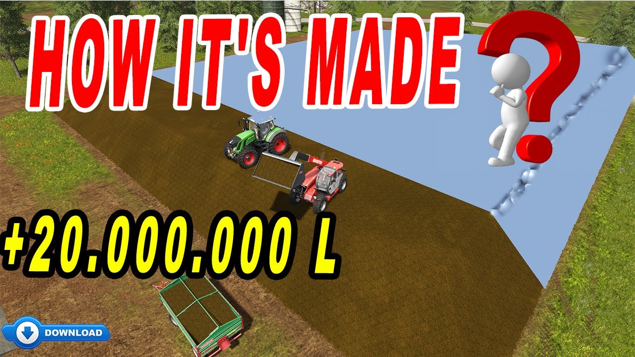 Farming Simulator 17: Very Easy Silo Filling !!! How it's made? +20 Million Silage Making!😱🤪