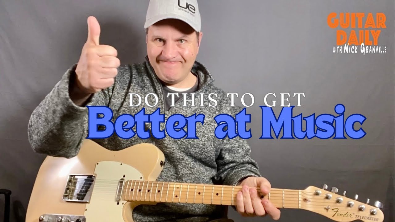 Do This To Improve As a Musician. Guitar Daily Ep 208