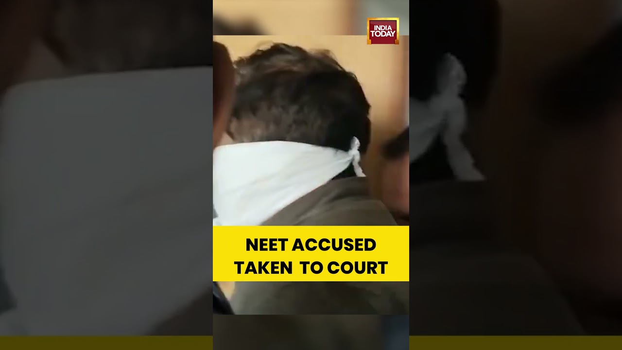 NEET-UG 2026 Paper Leak Accused Tejas Harshad Kumar Shah  Produced in Delhi Court