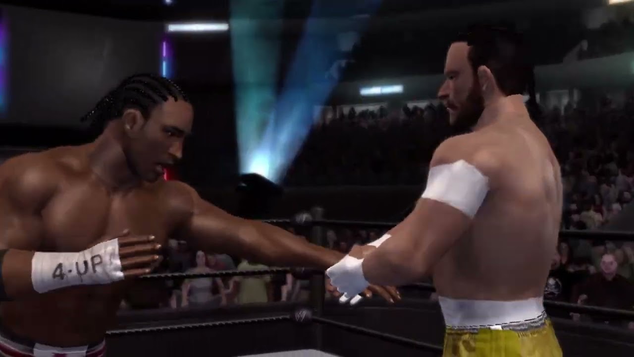 WWE Smackdown! Vs Raw 2007 Xbox 360 Elijah Burke & Sabu CAW Texture Bake Showcase
