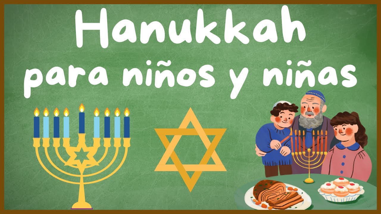 HANUKKAH para NIÑOS Y NIÑAS