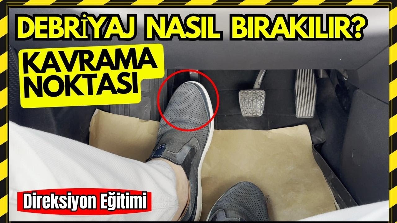 Araba Nasıl Kaldırılır? Debriyaj Kavrama Noktası!!