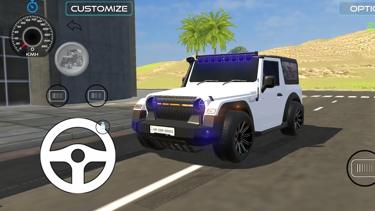 Thar4x4 #newluck #modified #trending #gaming #videoviral #thar #youtube #vairalvideo #india 