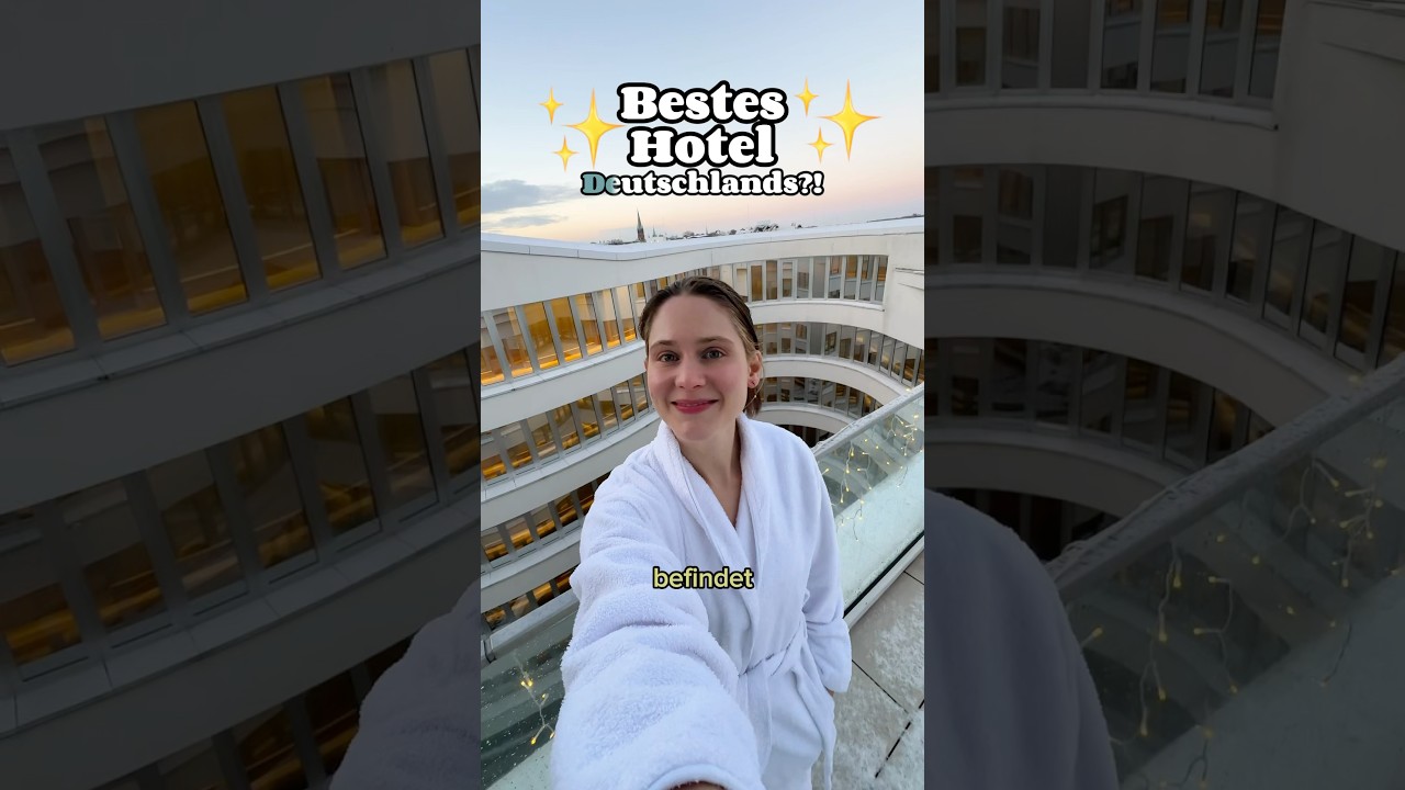 Das (angeblich) BESTE Hotel in 🇩🇪?!🤔 #reisen