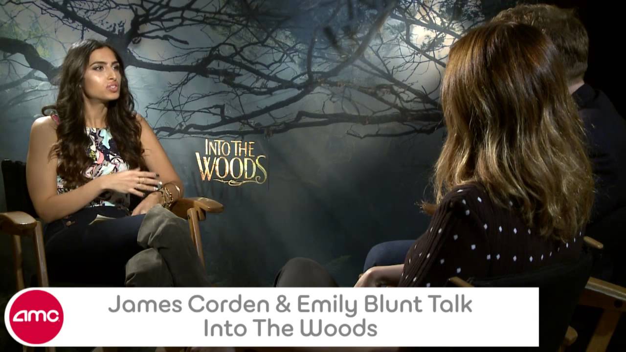 James Corden & Emily Blunt Chat INTO THE WOODS
