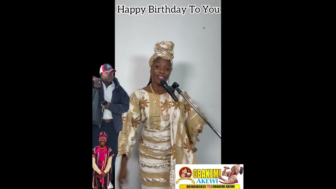 Oriki Akure Omo OLOYEMEKUN. Birthday Jingle (Birthday song) OBAKEMI AKÉWÌ _ For Bookings 08160483825