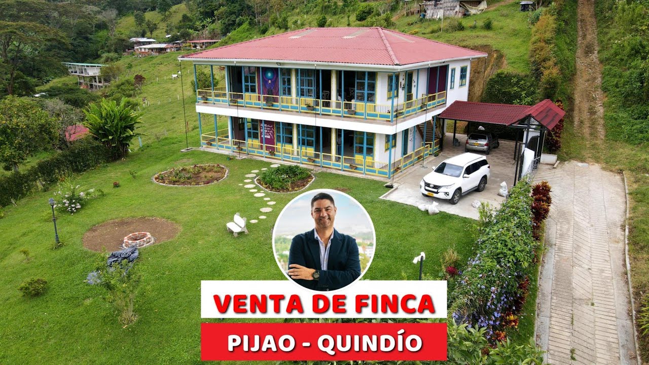 VENTA DE HERMOSA FINCA EN PIJAO, QUINDÍO, COLOMBIA