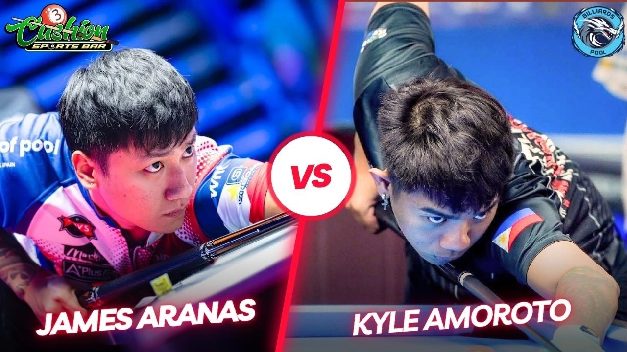🔴BILLIARDS | KYLE AMOROTO VS JAMES ARANAS | RACE 17