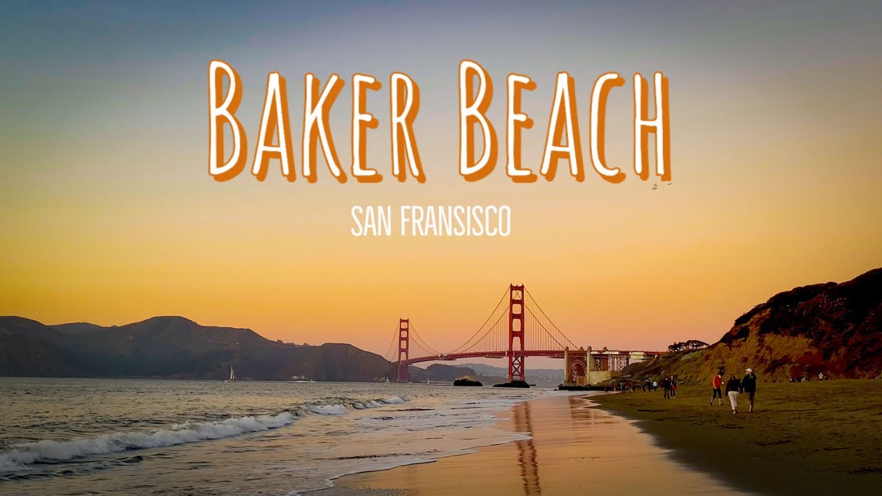 Baker Beach Sunset | Stunning Golden Gate Bridge Views in San Francisco