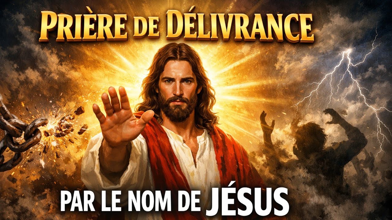 ✨️ PRIÈRE de DÉLIVRANCE par le NOM de JÉSUS ✨️