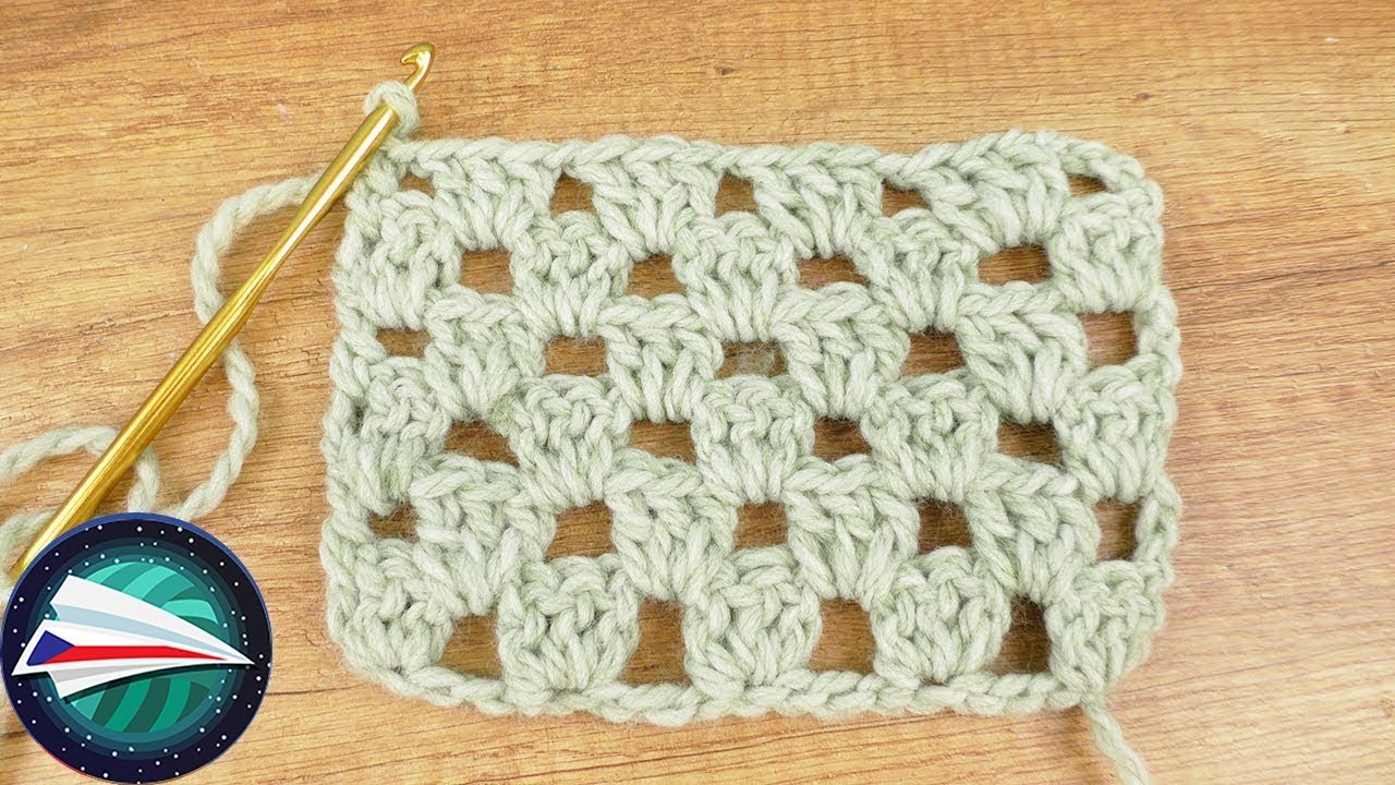 Háčkování | Granny Style na šály a deky | Jednoduchý návod