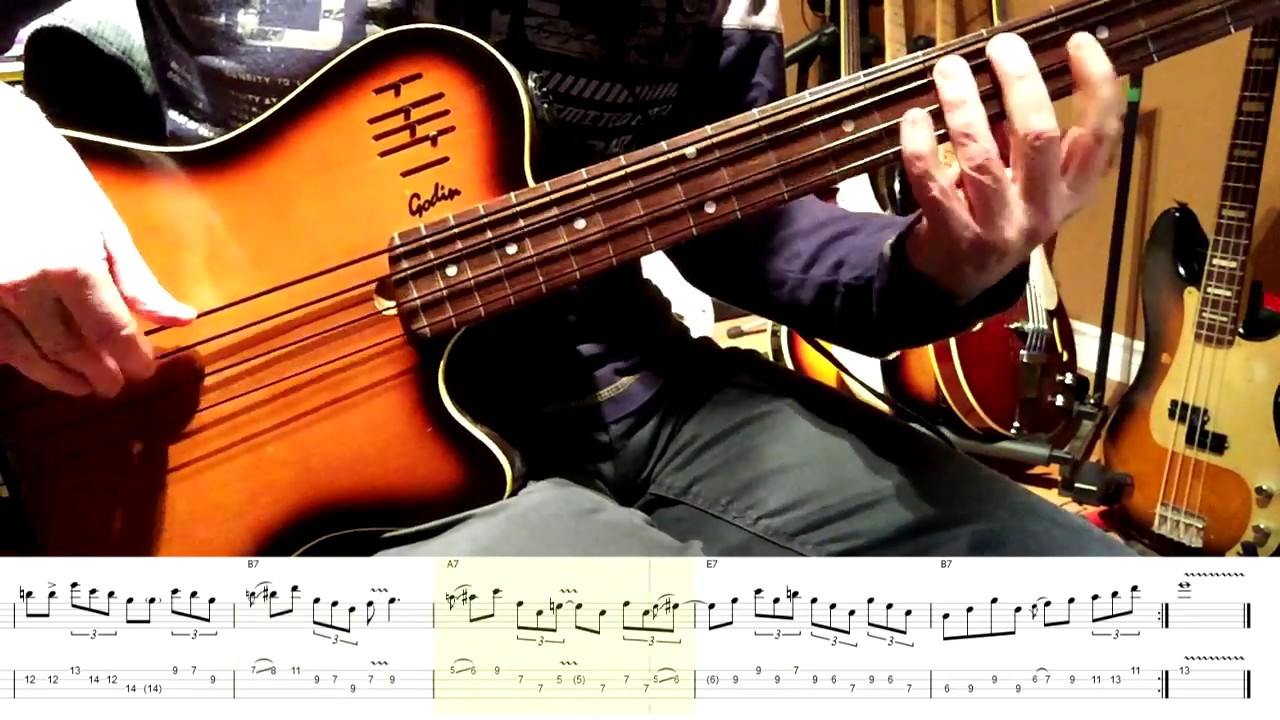 Blues Bass Solo in E (with TABS)